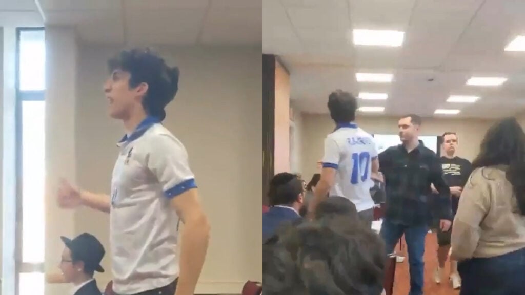 Jewish Rutgers Student Protests Israeli Soldier Event With 'Never Again' Speech in New Jersey: ‘His Grandmother Would Be Proud’