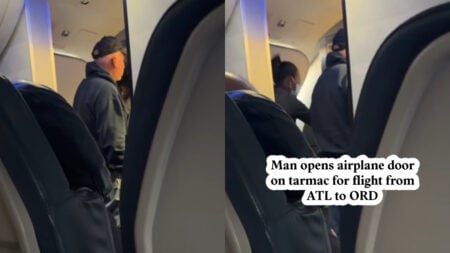 Man Opens Airplane Door During Flight Delays From Georgia to Illinois: ‘Dude Is a Tool’