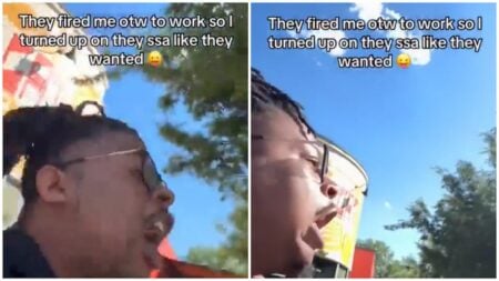 North Carolina man fired on his way to work in viral clip