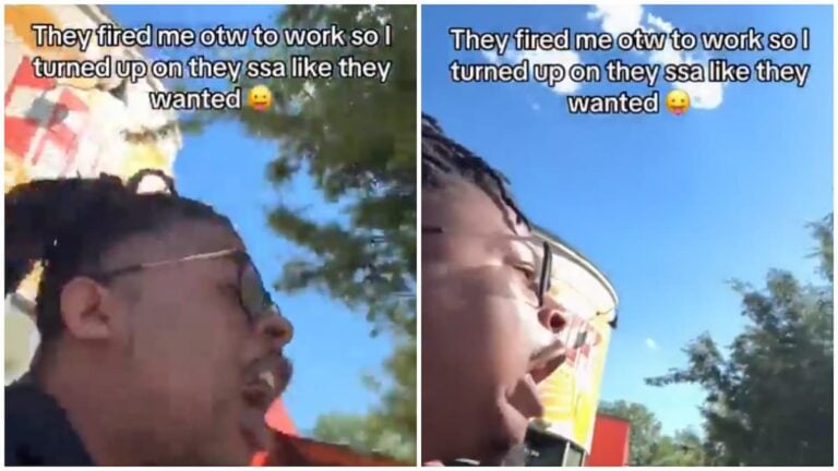 North Carolina man fired on his way to work in viral clip