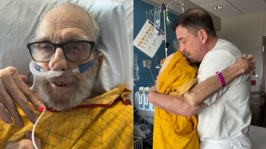Texas Inmate Visits Father With Terminal Cancer in Emotional Reunion