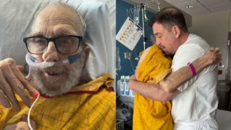 Texas Inmate Visits Father With Terminal Cancer in Emotional Reunion