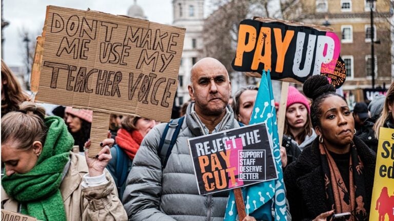 North Carolina teachers walk out Friday for higher pay