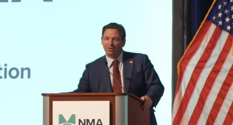 Governor DeSantis in Florida