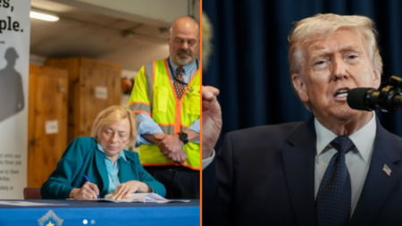 Maine Gov. Janet Mills Drops Out of US Senate Race After Losing Funding Reportedly After Going Against Trump's Executive Order Last Year 'Natural selection at work'