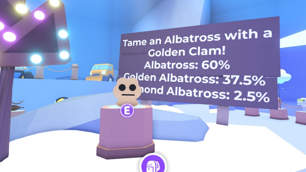 How to Get Albatross with Golden Clam