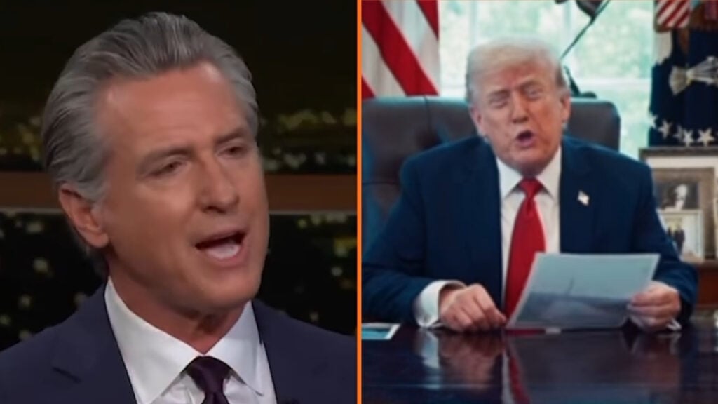 California Governor Newsom Calls Out Trump Over Being Only President Repeatedly Asked to Take Cognitive Test 'Newsom nails it'