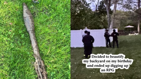 New York Man Digging in Backyard Finds Suspected RPG on Birthday: ‘Did Ya Try Poking It With a Stick’