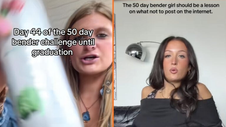 Tennessee College Student Documents 50 Day Bender And Internet Thinks She's Crazy 'Girl that's just alcoholism'