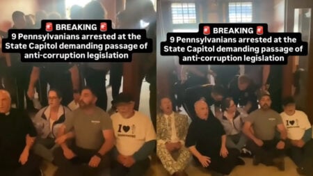 Pennsylvania Protesters Arrested While Pushing for Gift Ban Law: ‘Our Country Has Changed’