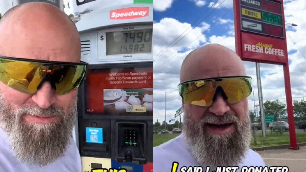'This is a tax on every hardworking American' Ohio Man Dumbfounded After Paying $75 to Fill His Vehicle, Blames President Trump