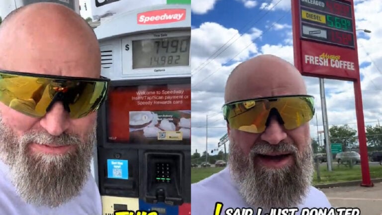 'This is a tax on every hardworking American' Ohio Man Dumbfounded After Paying $75 to Fill His Vehicle, Blames President Trump