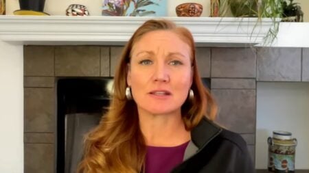 U.S. Rep. Melanie Stansbury shared a video on X from her New Mexico district tour, urging opposition to a reconciliation push she described as President Trump’s “ballroom slush fund.” The post quickly drew strong comments from supporters and critics alike.