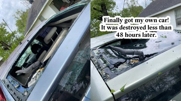 Unlucky Missouri Driver’s New Car Wrecked 48 Hours After Purchase: ‘How Did You Piss Mother Nature Off?’