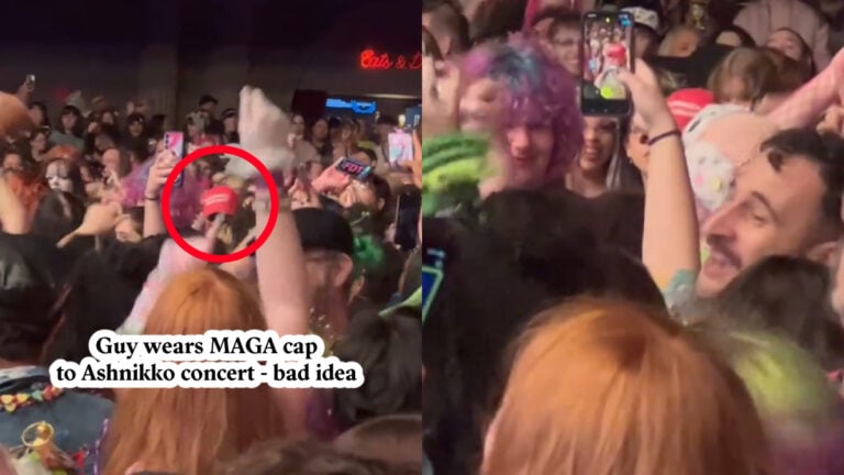Concert Crowd Turns On Man Wearing MAGA Cap in Florida: ‘He Got the Attention He Wanted’