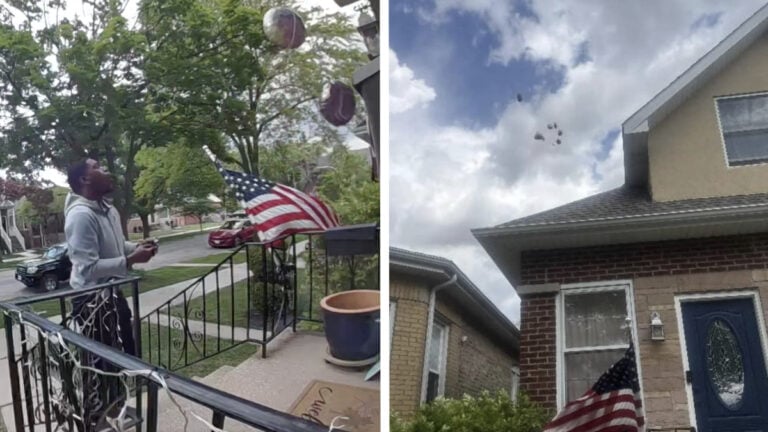 DoorDash Mother’s Day Delivery Balloons Fly Away