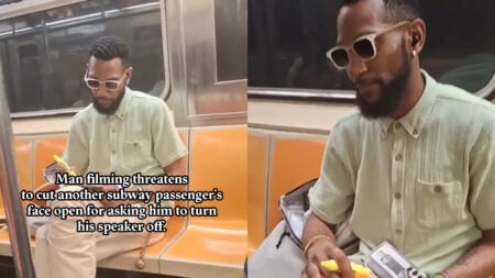 Man Threatens to Slash Passenger During New York Subway Argument: ‘Psycho Yelling and Screaming’