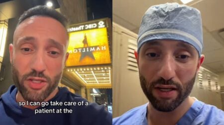 Illinois Doctor Walks Out of Hamilton Mid-Show To Operate on Brain Bleed Patient