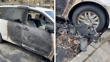 ‘You Could Say He Got Burnt’: Car Explodes Next to Man’s Toyota in Washington, Insurance Denies Victim Coverage Aftermath of Car Explosion Next to Toyota in Washington
