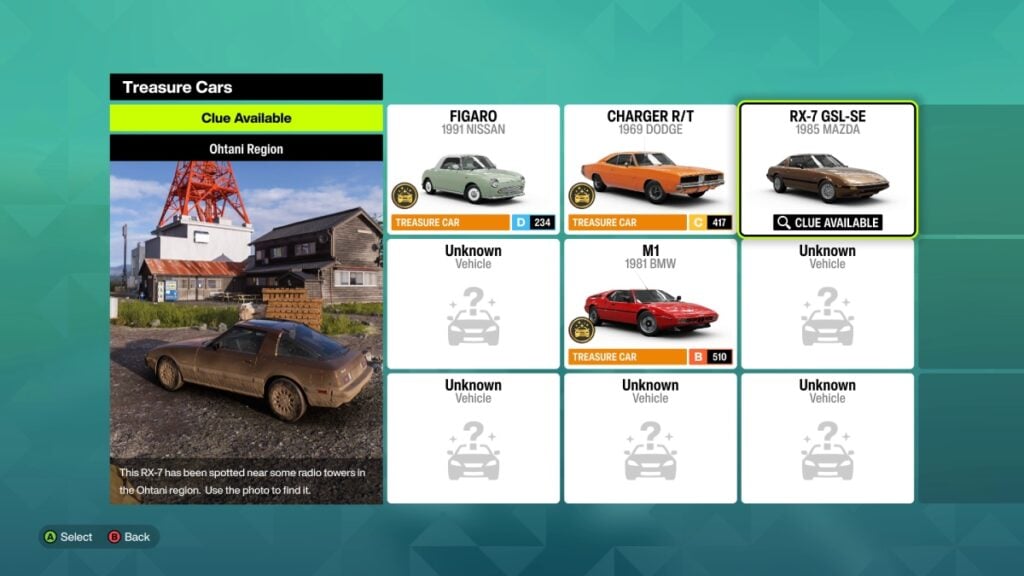 Mazda RX-7 Treasure Car