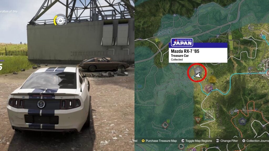 Mazda RX-7 Location