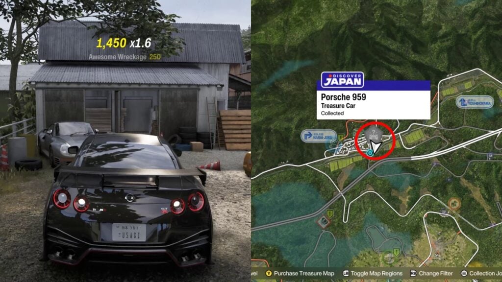 Porsche 959 Location