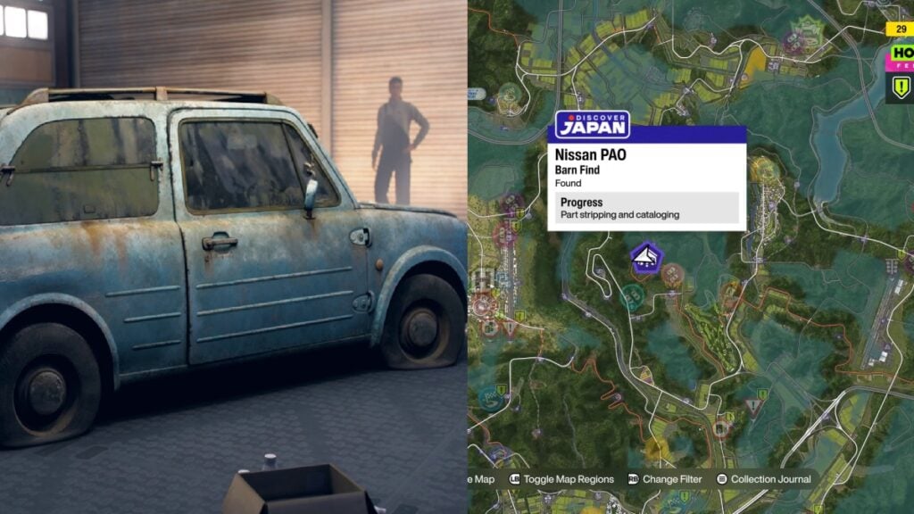 Nissan PAO Barn Find
