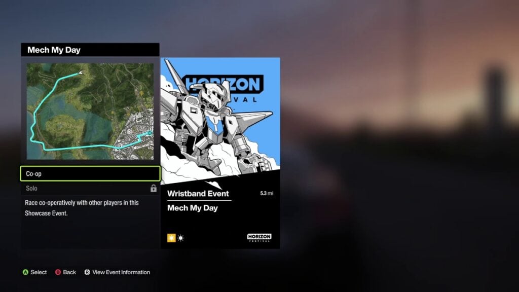 Forza Horizon 6 Co-Op Events