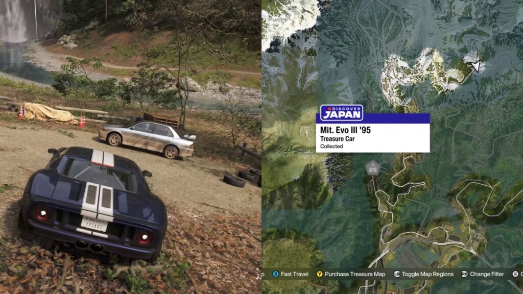 Lancer Evolution III Location