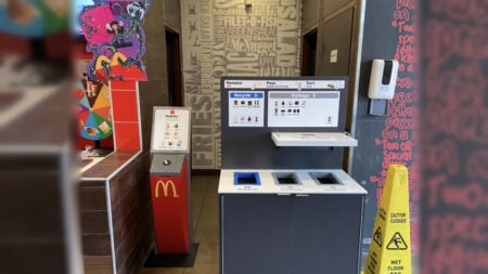 El Paso McDonald's Bathroom Entrance Blocked
