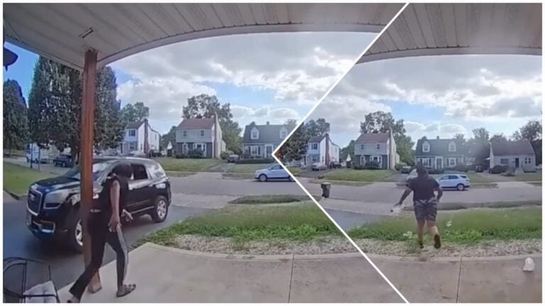 Ohio kid accidentally puts SUV in reverse