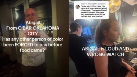 Outrage After Oklahoma Bar Allegedly Makes Black Customers Pay Before Receiving Food: ‘SUE’ A picture at the Oklahoma bar.