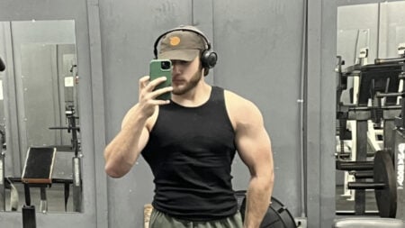 Gym Goer Male College Student Selfie Picture