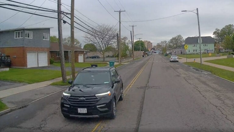 Moments Before School Zone Collision with Large Truck Dashcam