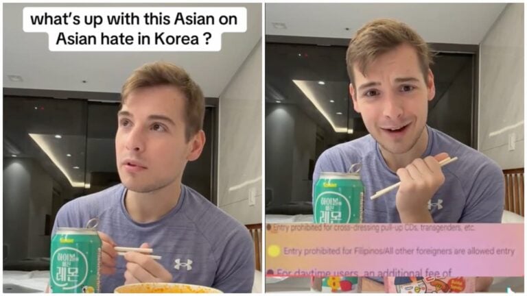California influencer sparks racism debate while visiting Korea