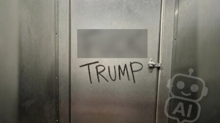 Florida Bathroom Stall Graffiti Accused of Being AI Generated