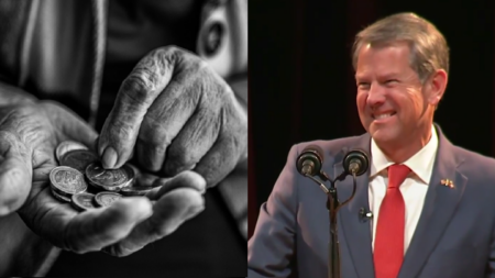 Georgia Governor Kemp Slammed After Vetoing COLA Funding for Retirees: ‘Vote Republican and eat dirt’