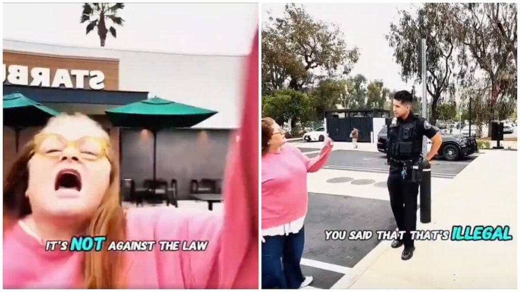 Heated Confrontation Goes Viral as California ‘Karen’ Tells Auditors: ‘I Know the FBI’ California woman confronts auditors outside Starbucks