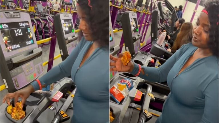 Internet Grossed Out After Indiana Woman Eats Full Meal on Treadmill: ‘Hand, Foot, Mouth Disease Spicy Bowl’