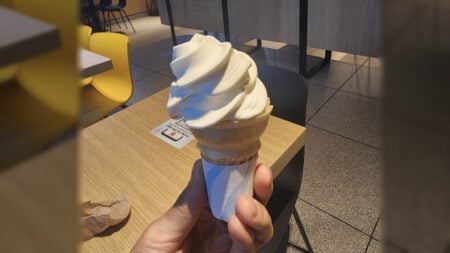 Georgia Man Shocked McDonald’s Tiny Ice Cream Cone Costs $3: ‘My Mom Said They Used To Be a Quarter’ McDonalds Ice Cream Cone