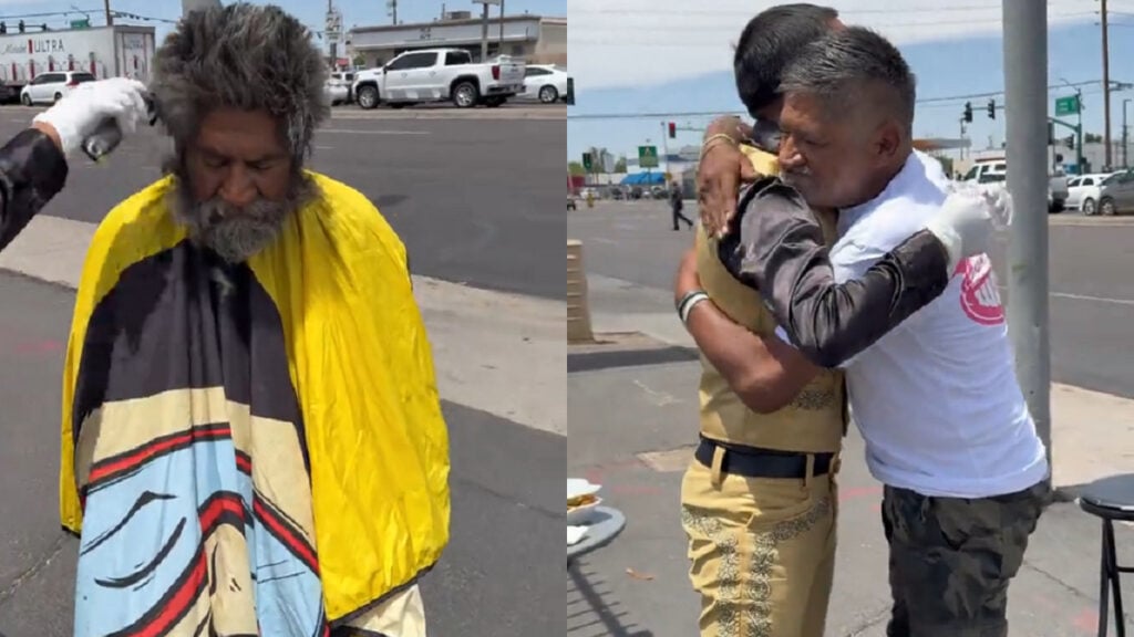 Arizona Homeless Man Gets Dramatic Makeover From Content Creator in Viral Video: ‘He washed his feet showing love like Jesus’ Arizona Homeless Man Gets Dramatic Makeover From Content Creator in Viral Video ‘He washed his feet showing love like Jesus’