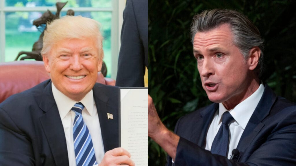 California gas stations blame democrats not trump