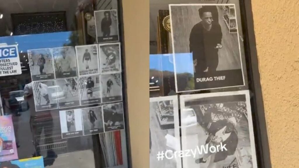 Illinois Beauty Shop Creates ‘Wall of Shame’ Featuring Alleged Shoplifters: ‘Eventually, No One’s Going to Be Able to See Inside’ A picture outside of the Illinois shop.