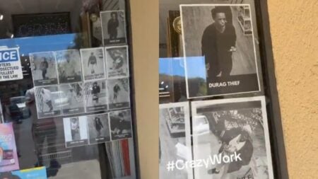 Illinois Beauty Shop Creates ‘Wall of Shame’ Featuring Alleged Shoplifters: ‘Eventually, No One’s Going to Be Able to See Inside’ A picture outside of the Illinois shop.