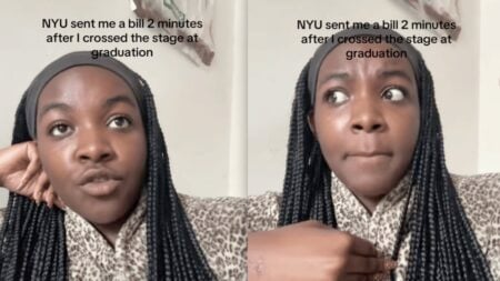 New York Graduate Stunned After University Sends Bill Minutes After Walking the Stage: ‘You’re Not Getting Any More Money From Me’ New York University Sends Bill 2 Minutes After Woman Crosses Stage at Graduation
