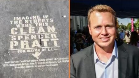 Los Angeles Locals Erupt Over Spencer Pratt Campaign That Powerwashes The Streets 'What a time to be alive'