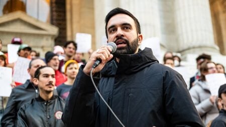 New York Mayor Zohran Mamdani Under Fire Over Anti-ICE Remarks: ‘If You’re Illegal, You Should Be Deported’ Zohran Mamdani talking in New York.