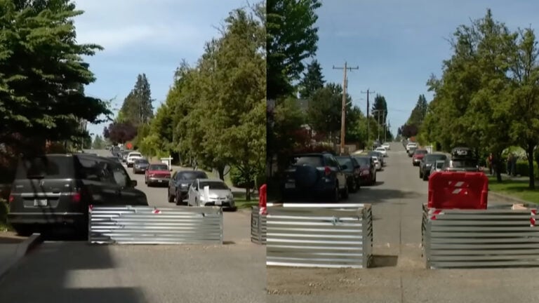 Seattle Residents Build Concrete Barricades Amid Rising Gun Violence in Washington: ‘Love to See Neighbors Taking Initiative’ Seattle Residents Build Concrete Barricades Amid Rising Gun Violence in Washington: ‘Love to See Neighbors Taking Initiative’