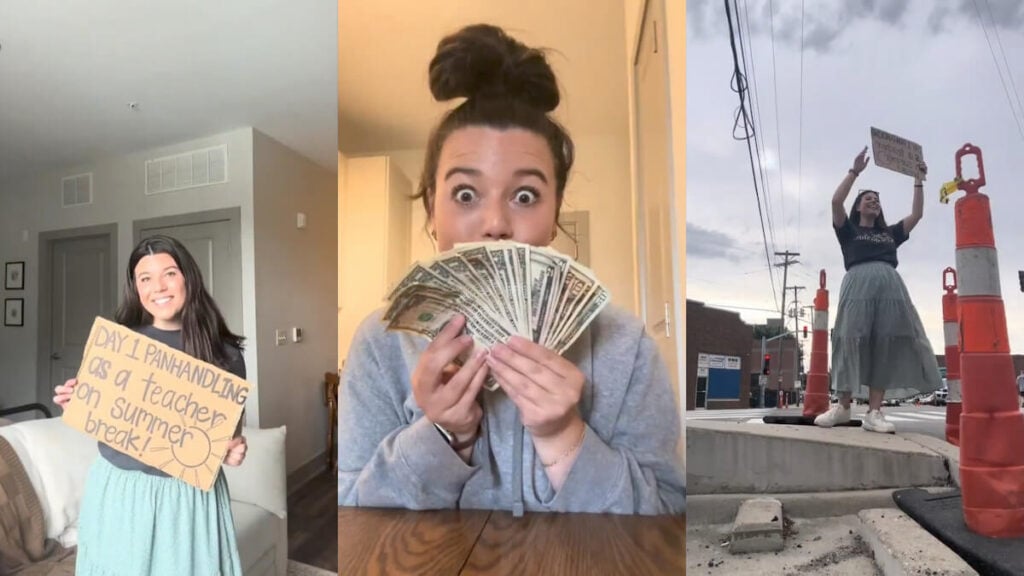 Outrage After 5th Grade Missouri Teacher Goes Panhandling During Summer Break: ‘Change Your Profession and Get a Life’ Missouri Teacher Goes Panhandling