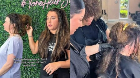 No Dry Eyes Spotted After Hair Stylists Save North Carolina Woman's Severely Matted Hair 'Thank you for loving up on her!'